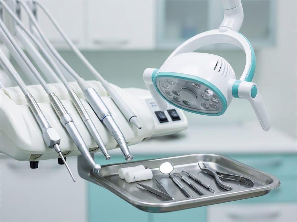 Recepción de la clínica dental Encisa en A Coruña